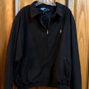 Ralph Lauren Black Polo Jacket